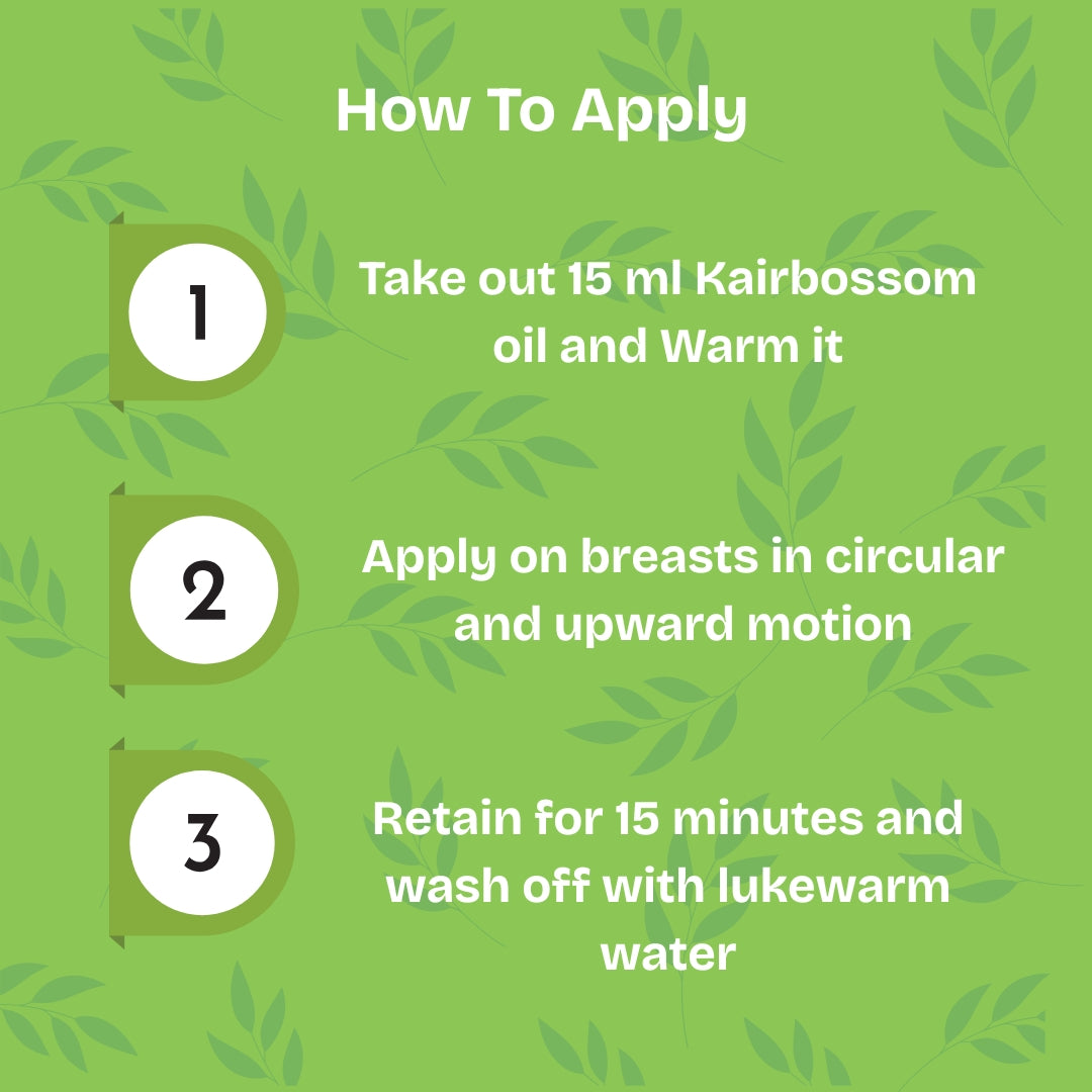 Kairbossom Breast Massage Oil – 200ml