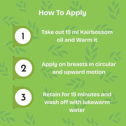 Kairbossom Breast Massage Oil – 200ml